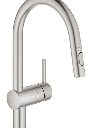 Смеситель для кухни (на мойку) с выдвижным изливом Grohe Minta...