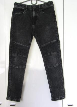 Стрейчевые джинсы для девочки 9-10 лет 134-140