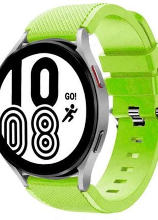 Силиконовый ремешок GEAR для Samsung Galaxy Watch5 40mm зеленый