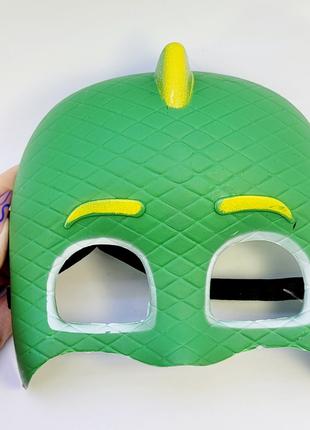 Маска зелена Грег/Гекко PJ Masks (герої в масках) МК2422