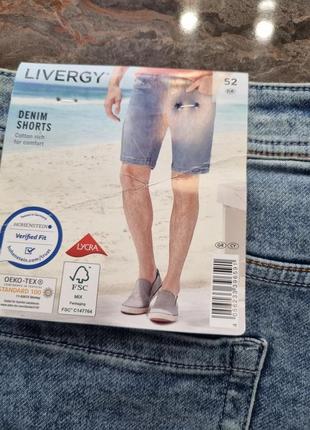 Шорти джинсові livergy розмір 52