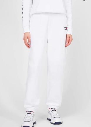Tommy hilfiger женские белые спортивные штаны t39 relaxed hrs ...