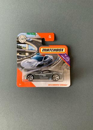 Машинка матчбокс корвет 2015 Corvette Stingray Matchbox