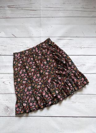 Легкая юбка, юбка в цветы от ampika