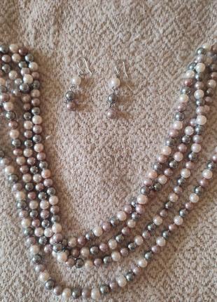 Набор: ожерелье и серьги, орифлейм