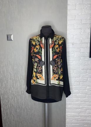Блуза блузка у квітковий принт next , xl