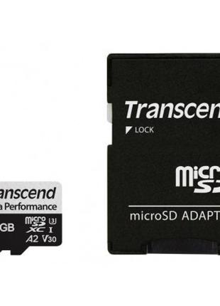 Карта памяти Transcend 64GB microSDXC class 10 UHS-I U3 A2 (TS...