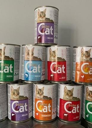Преміум консерви для котівGolden Cat