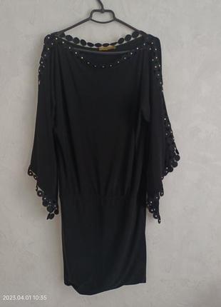 Платье черное женское