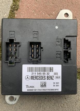 Блок управления передней сидушкой Mercedes E-class W211 A21154...