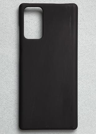 Чехол-накладка (бампер) на Samsung Galaxy Note 20 (SM-N980) чё...