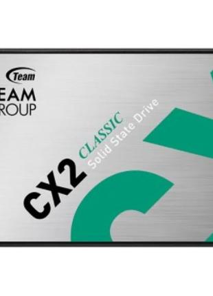 Твердотельный накопитель SSD 256Gb, Team CX2, SATA3, 2.5", 3D ...