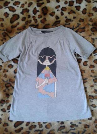 Little marc jacobs футболка платье-туника 4а