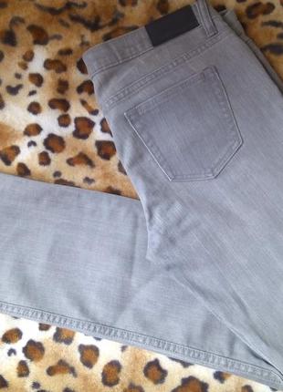 Gap серые классического прямого кроя джинсы 48-50(30*32)