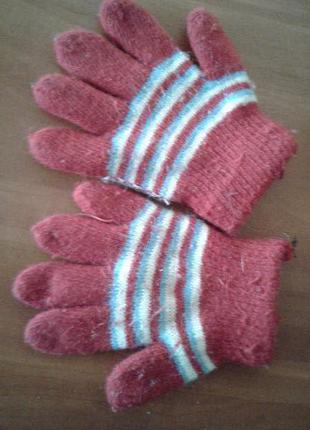 Теплые двойные перчатки 1-3г