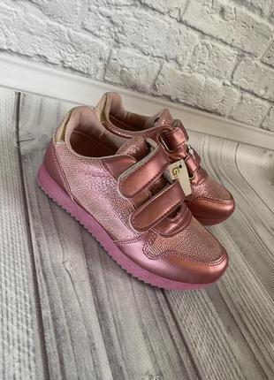 Розовые весенние кроссовки для девочек giolan 30-35 размер