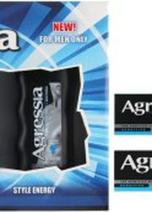 Набір Agressia Sensitiv ( гель для душу+крем для гоління+крем пос