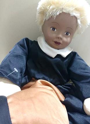 Винтажная интерьерная кукла из германии