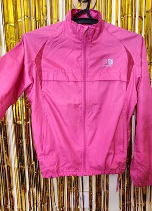 Розовая спортивная ветровка/ легкая курточка