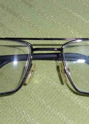 Очки для коррекции зрения в металлической оправе