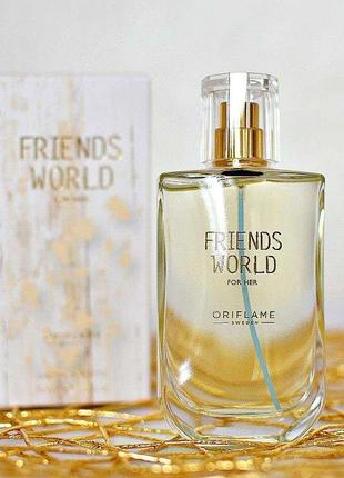 Туалетна вода Friends World For Her Oriflame, 33962