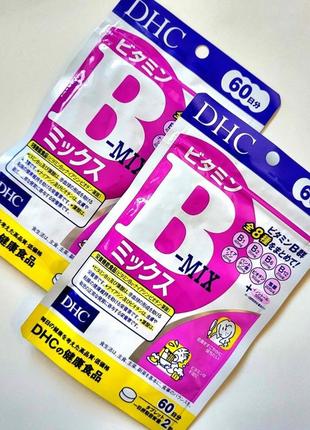 Dhc b-mix - японский анти-стресс комплекс витаминов группы в н...