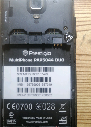 Телефон prestigio pap5044 duo
