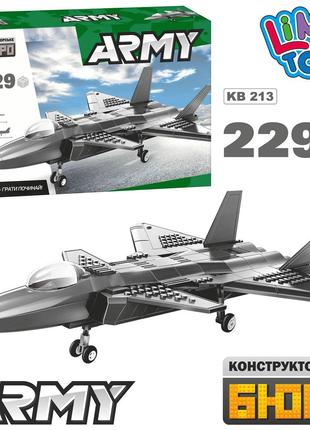 Конструктор Limo Toy Військовий літак KB-213 229 деталей