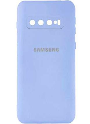 Силиконовый чехол soft touch с микрофиброй для Samsung Galaxy ...