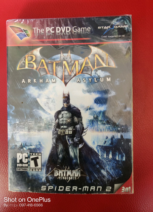 Гра диск для комп'ютера DVD PC Batman 3в1