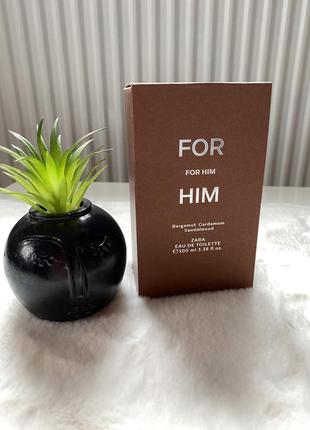 Мужской парфюм zara for him 100ml