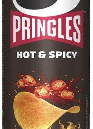 Чипсы Pringles Hot & Spicy Острые 165 г