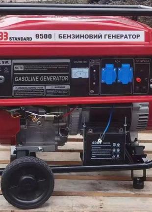 Генератор бензиновый 8 квт/220V/1фаза Польша (со стартером, на...