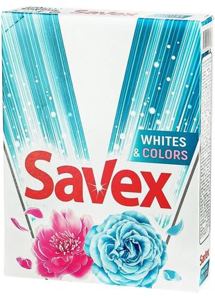 Пральний порошок Savex автомат Whites&Colors; 400 г (380002401...