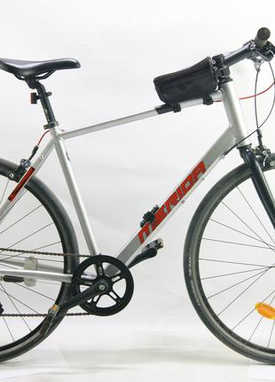 Велосипед Btwin Triban 100 ALU 28" серебристый Б / У (29799)