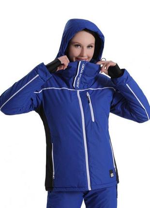 Куртка лыжная женская Just Play синий (B2391-blue) - XL