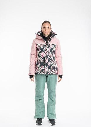 Куртка лижна жіноча Just Play Lattice рожевий (B2408-pink) — S