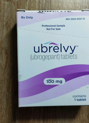 Ubrelvy Убрелві - міні упаковка 1 таблетка