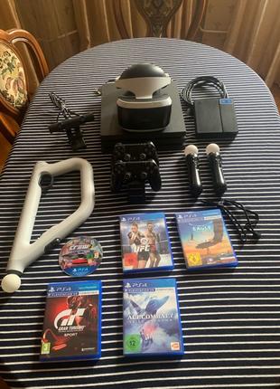 Sony playstation 4 pro +vr + игры