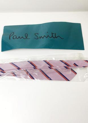Шовково бавовняна краватка paul smith