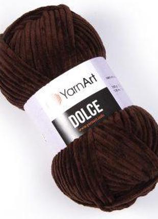 YarnArt Dolce 775 ярнарт дольче плюшевая пряжа для вязания