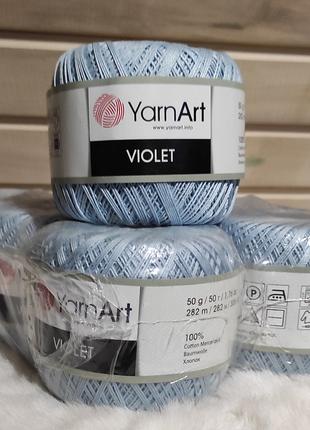 Пряжа YarnArt Violet 4917-номер кольору, бавовна