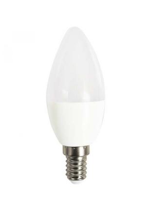 Светодиодная лампа LB-737 C37 свеча 6W 500Lm E14 2700K
