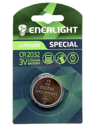 Батарейка Enerlight Lithium CR 2032