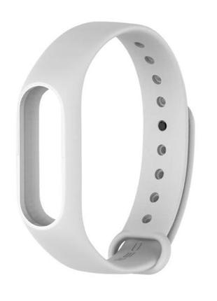 Ремінець для фітнес-браслету Xiaomi Mi Band 2 білий