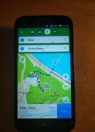 Зручний кишеньковий GPS-навігатор з offline мапою