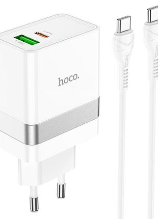 Сетевое зарядное устройство Hoco N21 Extension speed PD30W+QC3...