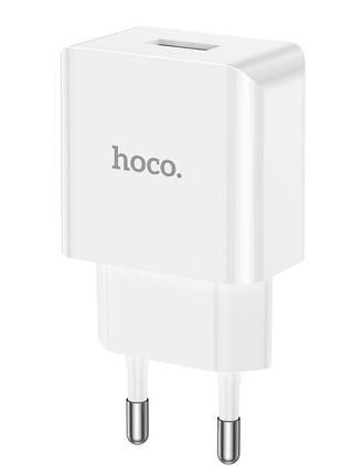 Адаптер сетевой HOCO Leisure single port charger C106A |1USB, ...