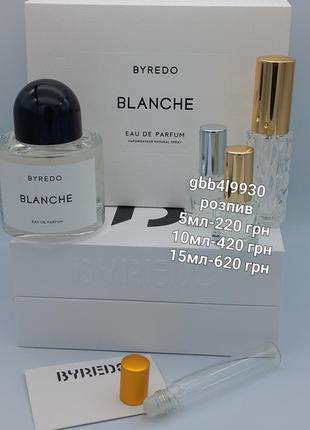 Byredo blanche
парфюмированная вода для женщин 15 мл