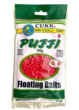 Насадка тісто повітряне Cukk Puffi 30г 6-10мм (strawberry-полу...